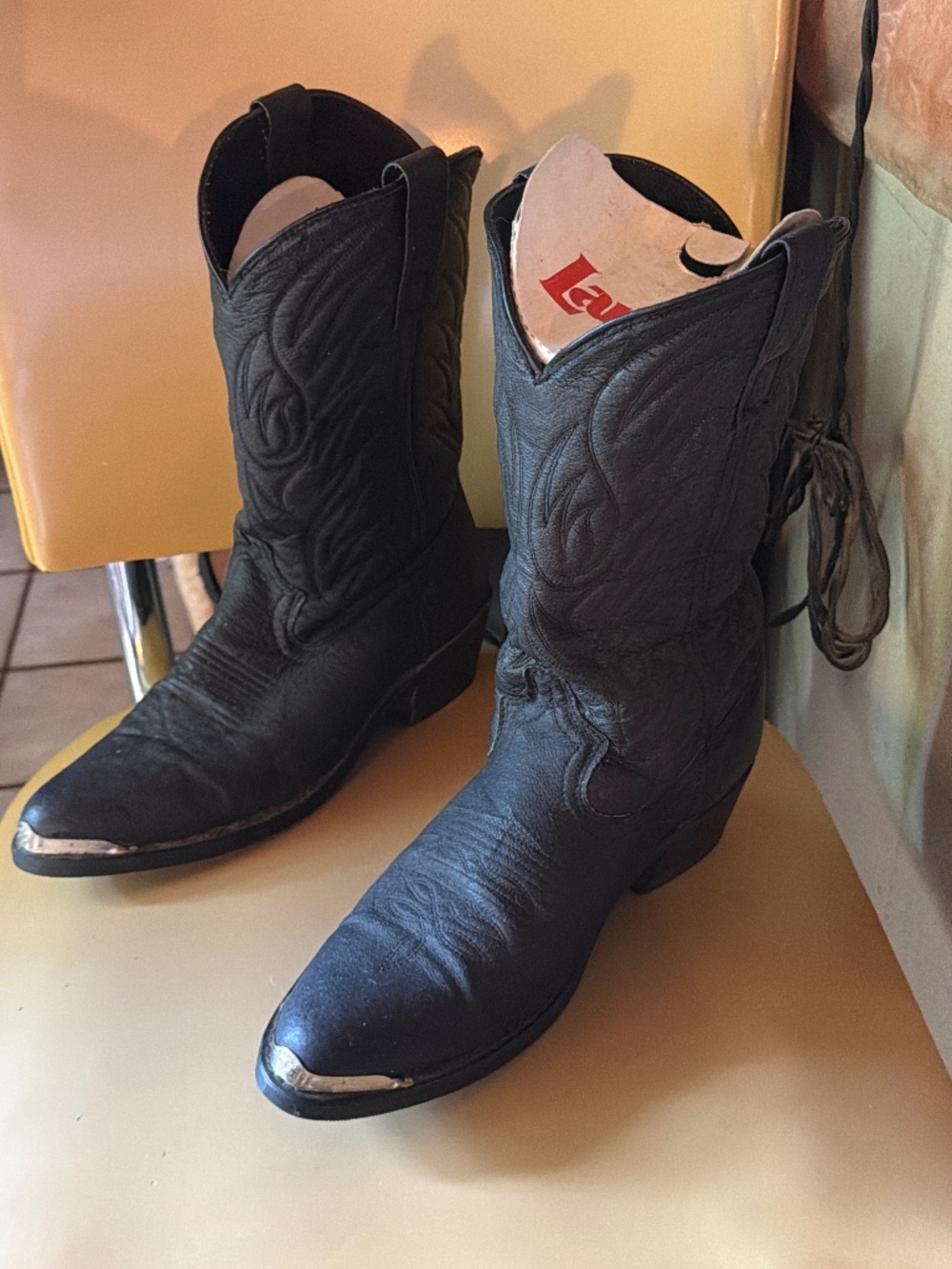 Men’s Laredo Cowboy Boots Dress Dance Shoes